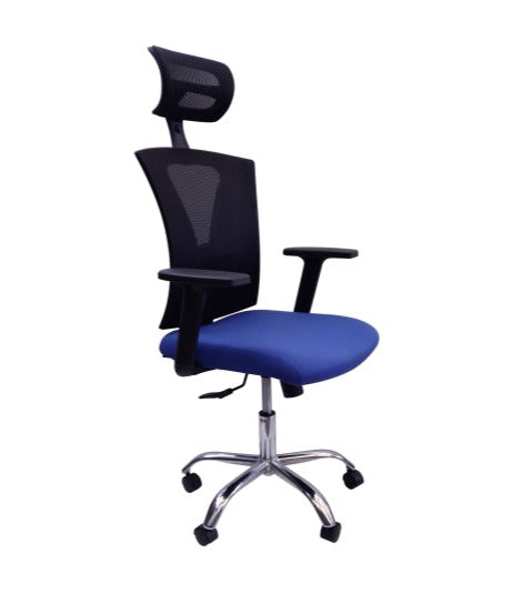 Silla Ceres Presidente Cromo Blue