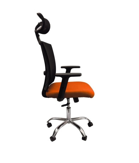 Silla Ceres Presidente Cromo Orange