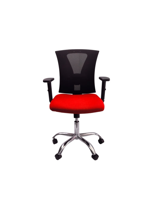 Silla Ceres Gerente Cromo Red