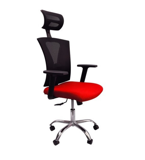 Silla Ceres Presidente Cromo Red