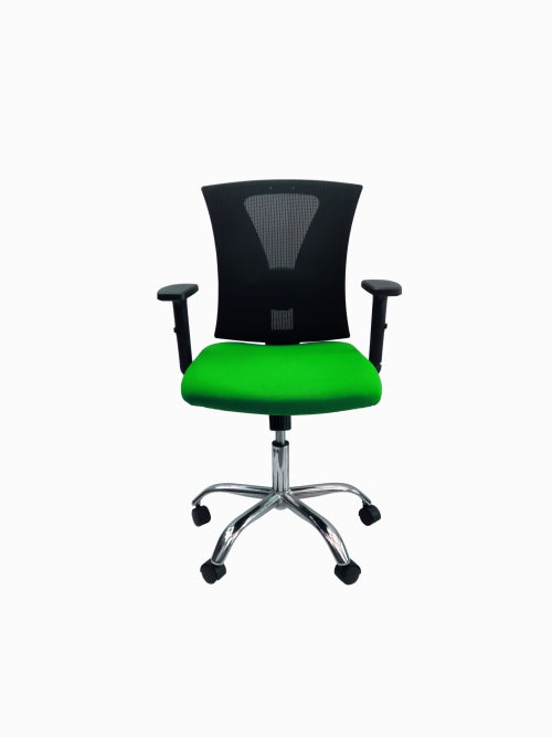 Silla Ceres Gerente Cromo Green