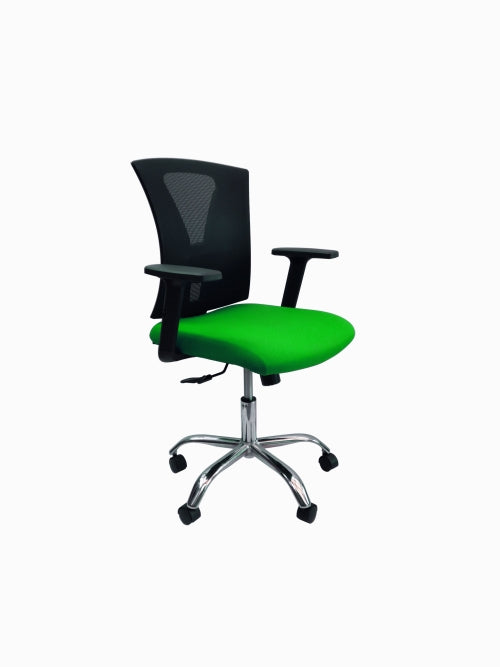 Silla Ceres Gerente Cromo Green