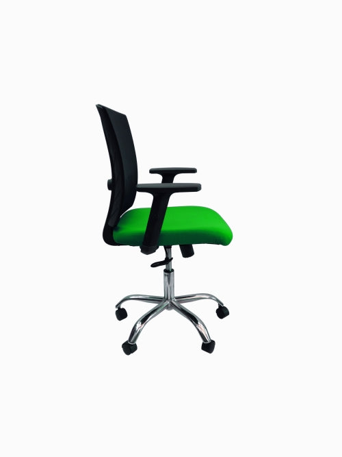 Silla Ceres Gerente Cromo Green