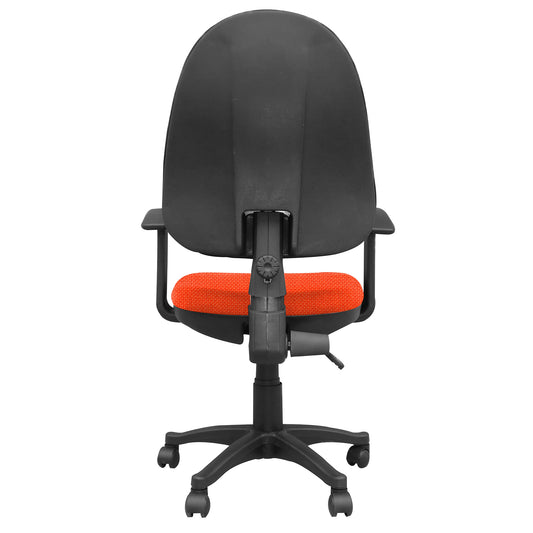Silla Escritorio LIZZA ALTA Naranja Con Brazos ref: 2096