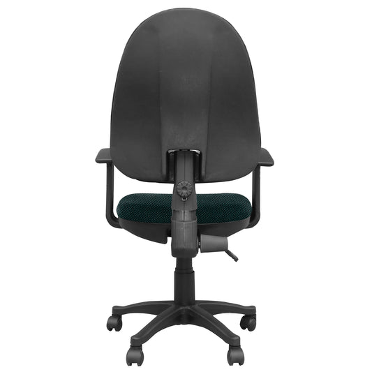 Silla Escritorio LIZZA ALTA Verde Con Brazos ref: 2099